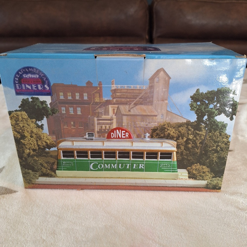 Lefton's Great American Diners Collection THE COMMUTER DINER Roadside USA NIB